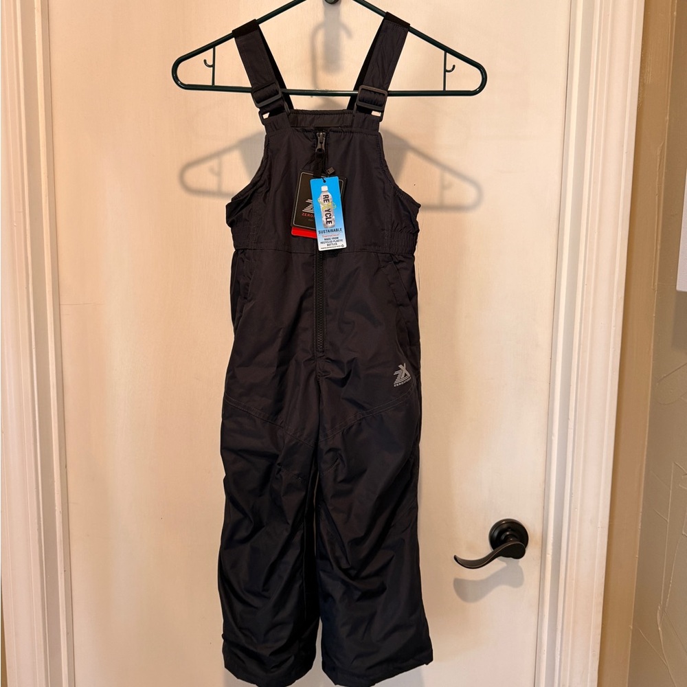 ZeroXposur Kids Black Snow Bib
